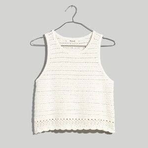 Kellen Crocheted Sweater Tank